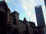 東京駅の空